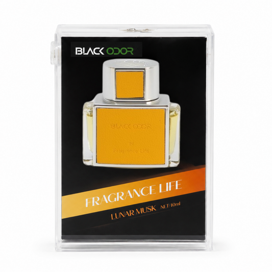 BLACK ODOR Lunar Musk Premium Car Air Freshener – Luxury Dashboard Perfume Diffuser