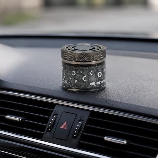 BLACK ODOR Crystal Gel Car Air Freshener – Premium Long Lasting Dashboard Fragrance
