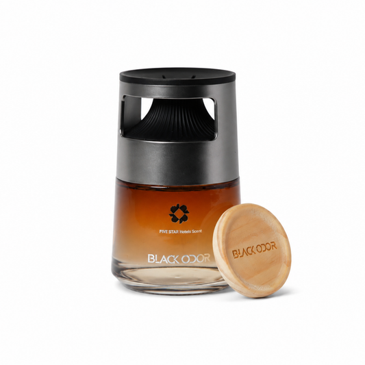 BLACK ODOR Five Star Hotels Scent Premium Car Perfume – Luxury Essential Oil Air Freshener for Car, Home & Office