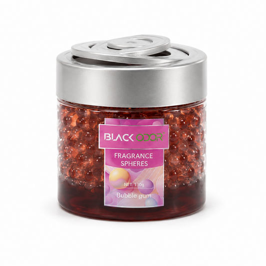 BLACK ODOR Fragrance Spheres Air Freshener – Long Lasting Aroma Beads for Car, Home & Office